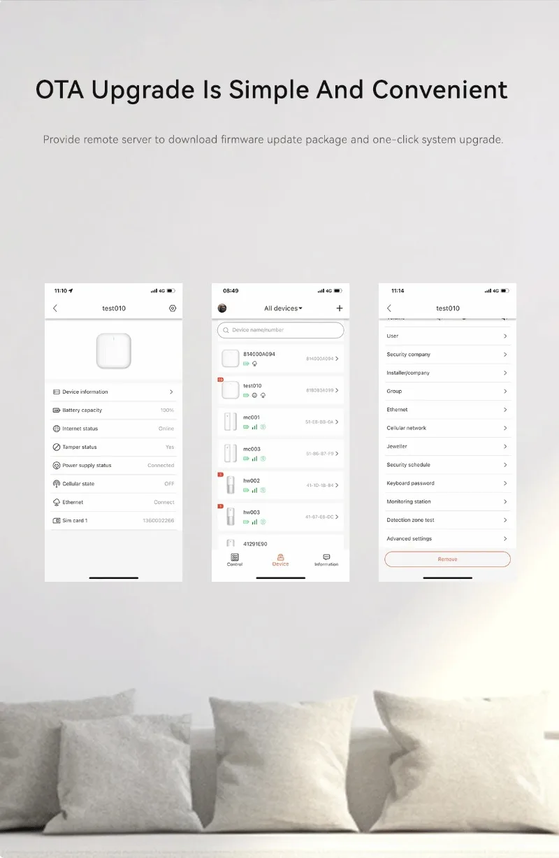 Home Zone Security App - Smart Home inbraakalarmsysteem 100-zones kit voor