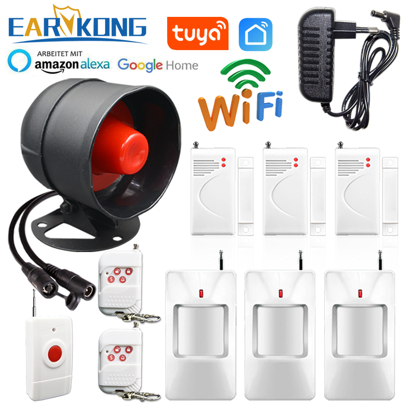 Home Zone Security App - Tuya Wifi Draadloze Alarmsysteem Home Security
