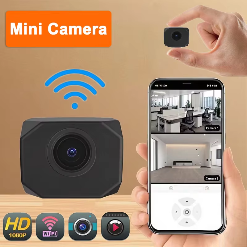 Home Security Wifi Camera - 4K HD WiFi-beveiligingscamera voor thuis Mini