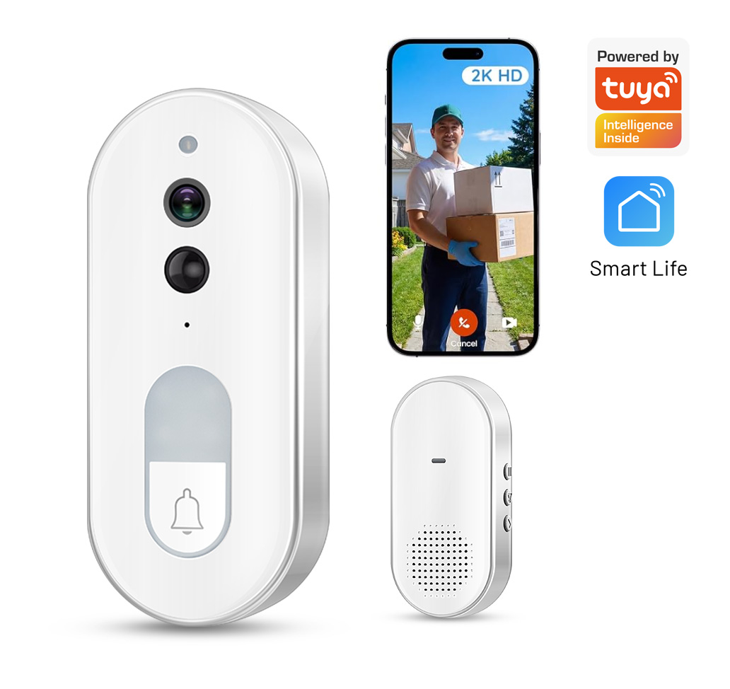 Home Security Blink - Tuya Smart Video Deurbel Draadloos 1080P