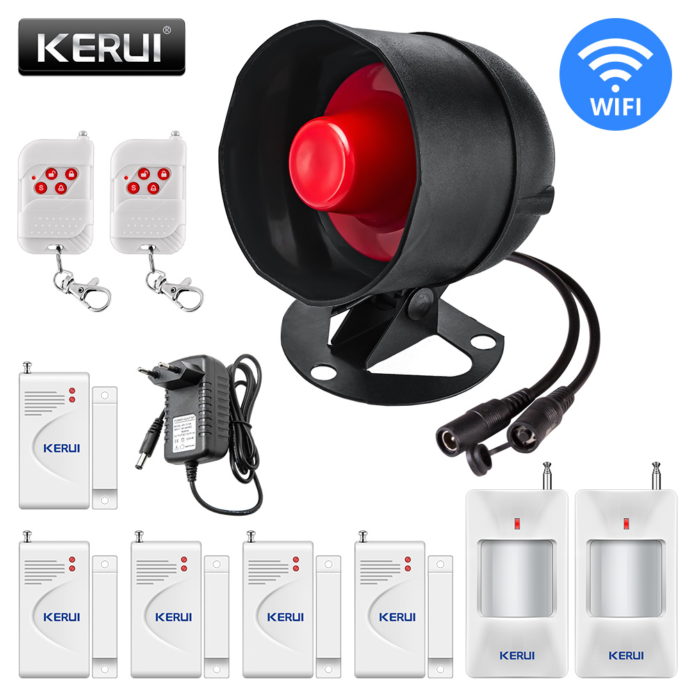 Home Zone Security App - KERUI Tuya Smart WIFI Draadloze beveiliging