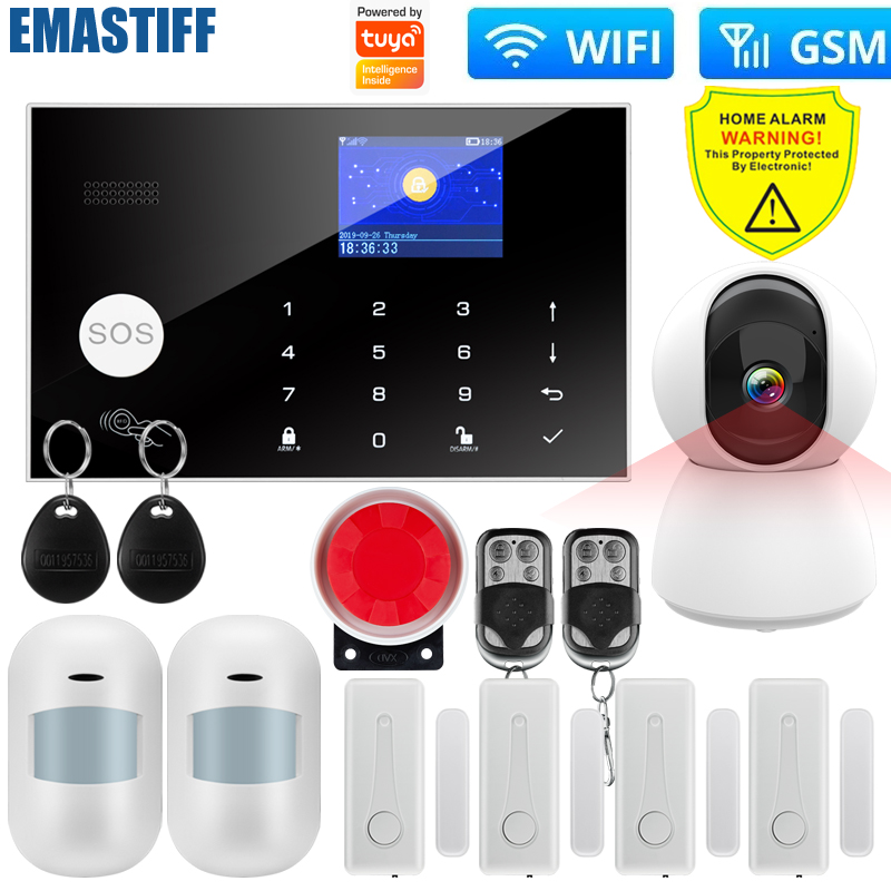 Home Zone Security App - Draadloos huisbeveiligingssysteem met wifi, GSM, bewegingsmelder