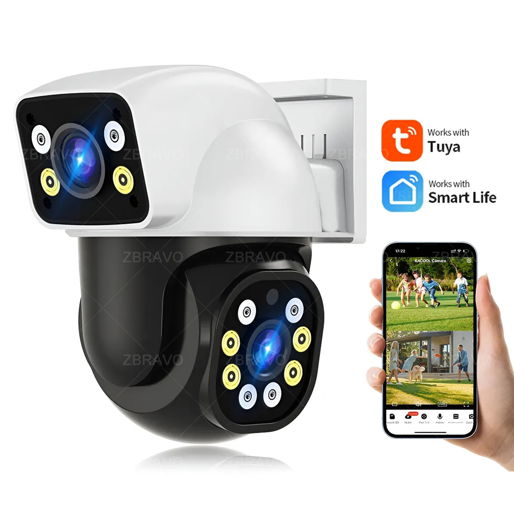 Home Security Wifi Camera - Smartlife 8MP WiFi Tuya Buitencamera Mini