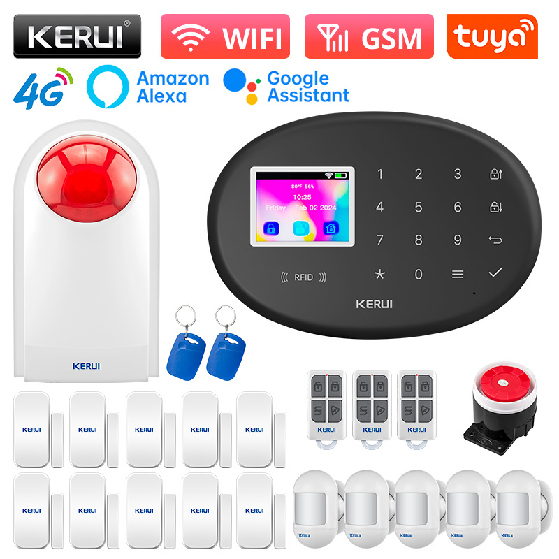 Home Zone Security App - CORINA Alarm Beveiligingssysteem W204 4G +