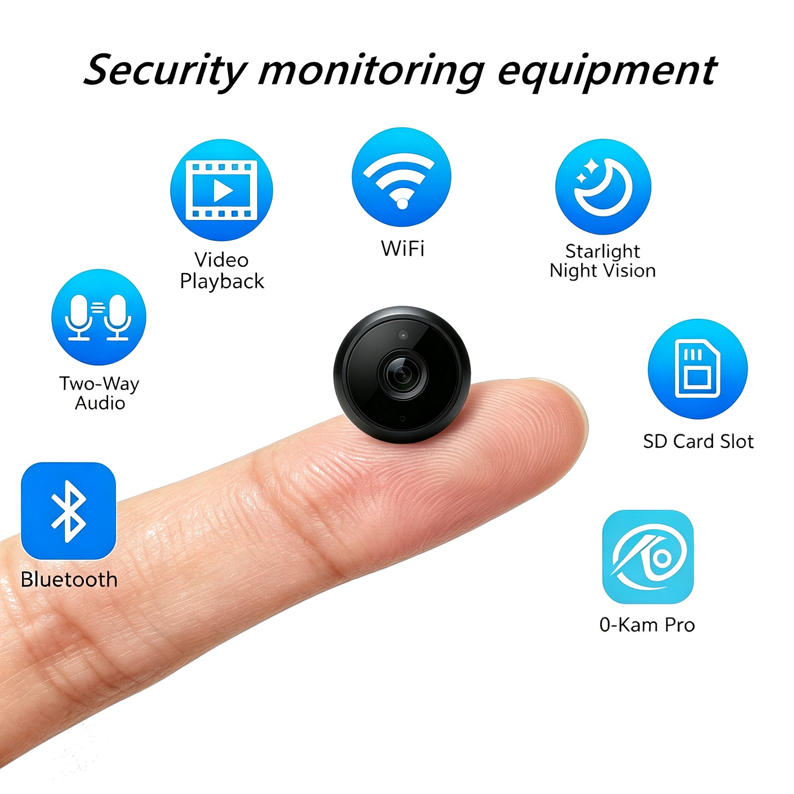 Home Security Kit - BU4 Complete Home Indoor Beveiligingscamera Kit: