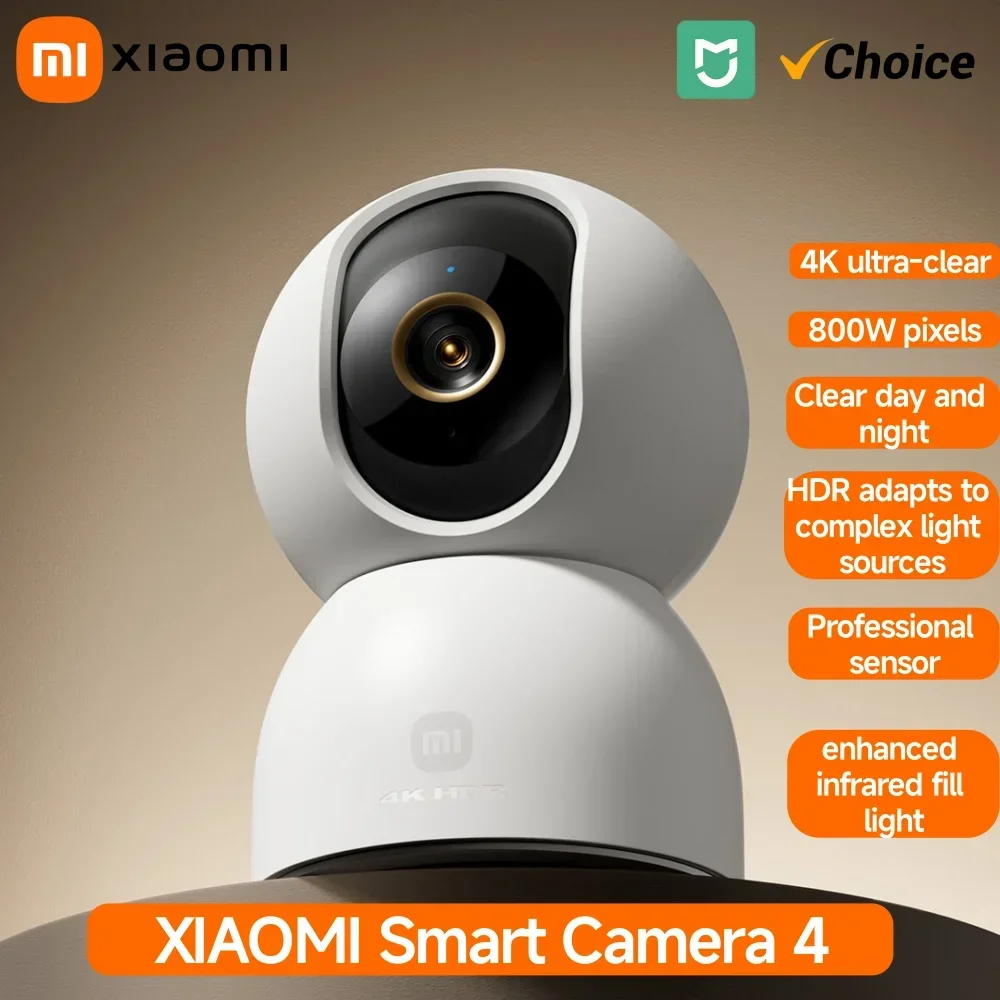 Home Security Camera Xiaomi Mi 360 - Nieuwe Xiaomi Smart Camera 4 Dual-band