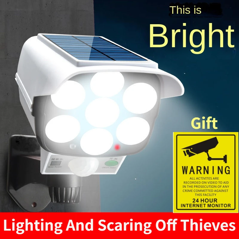 Home Security Upgrades - Outdoor Solar Light Bewegingssensor Beveiliging Dummy