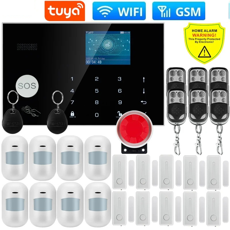 Home Zone Security App - W7B Draadloos bedraad alarmsysteem voor Smart
