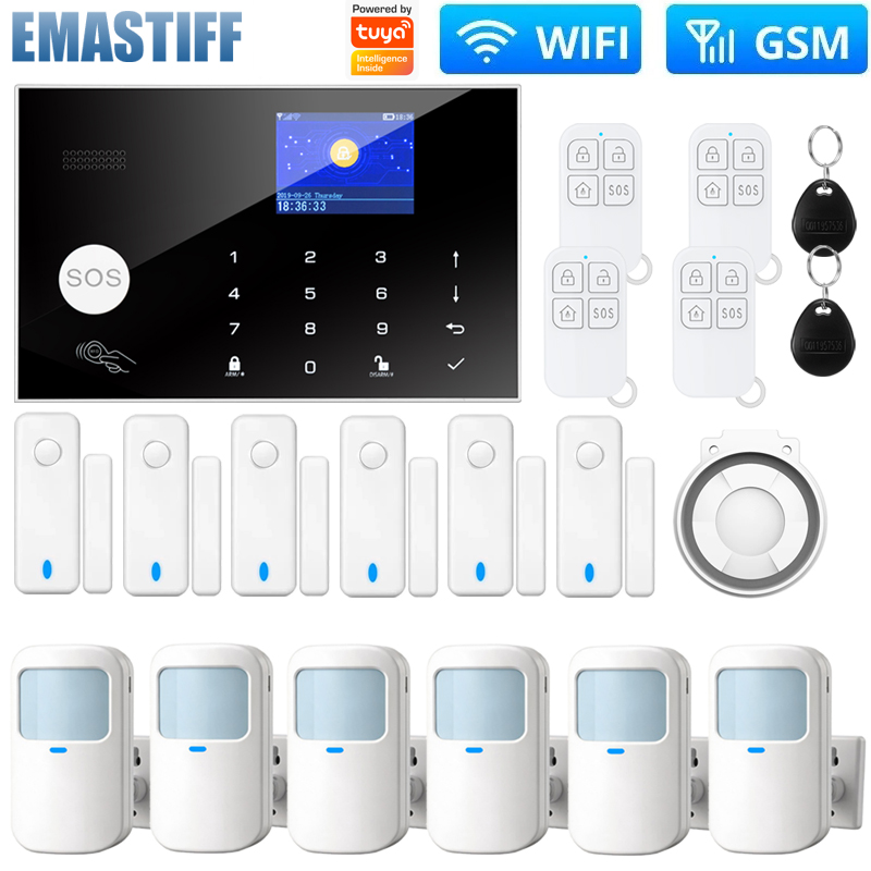 Home Zone Security App - WIFI-alarmsysteem voor Tuya Home, met een