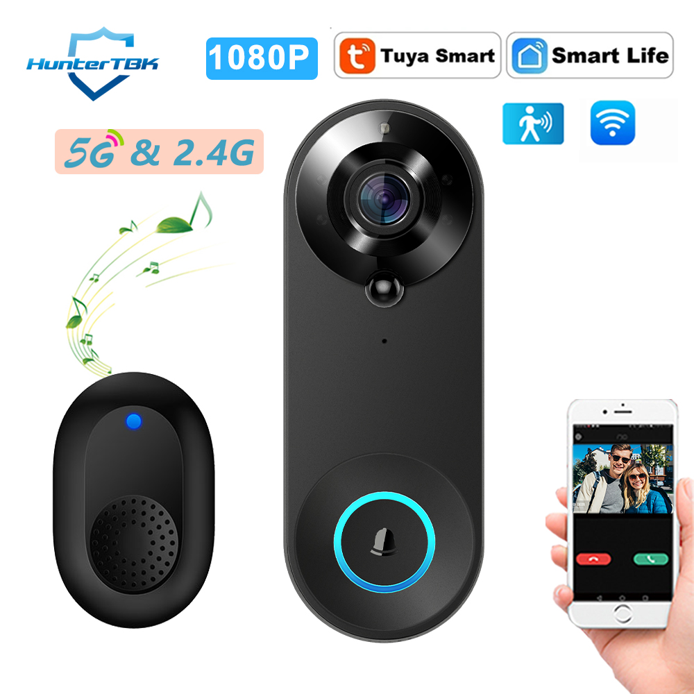 Home Security Blink - 5G 2.4G WiFi Video Deurbel 1080P