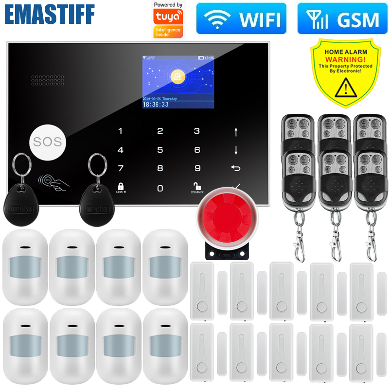 Home Zone Security App - W7B Draadloos bedraad alarmsysteem voor Smart