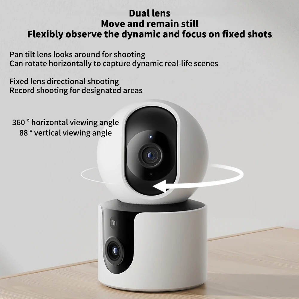 Xiaomi C300 slimme camera PTZ  - Home Security Camera Xiaomi Mi 360 recensie en prijs