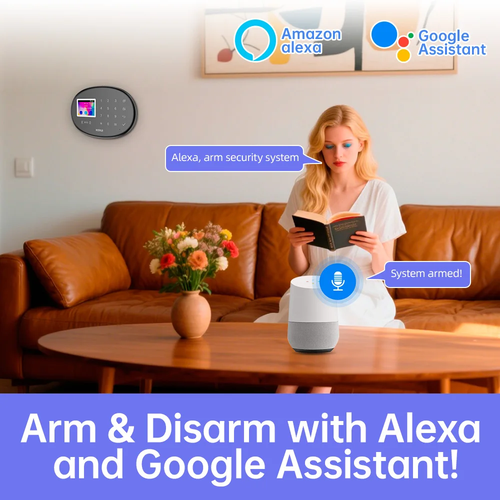 KERUI WiFi + 4G/2G Alarmsystee - Home Zone Security App recensie en prijs