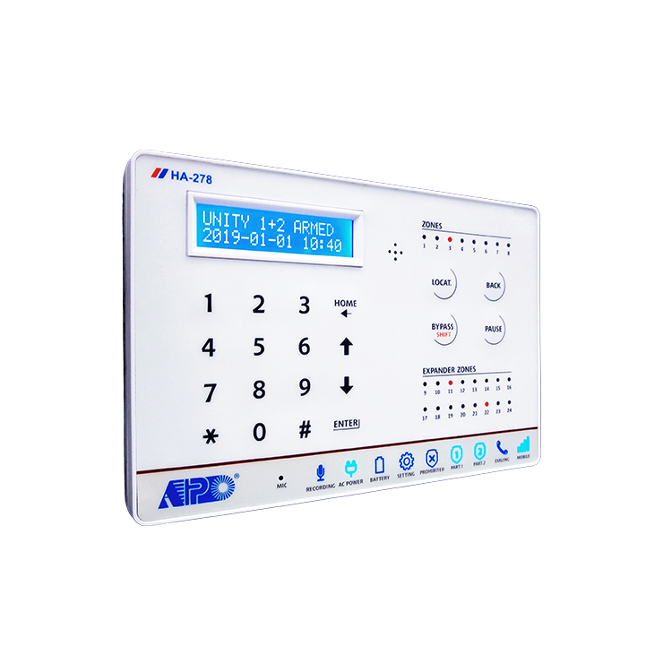 HA-278-D App-besturing 8 zones - Home Zone Security App recensie en prijs