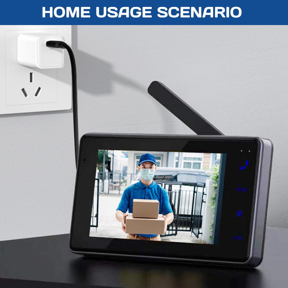 4,3-inch HD IPS-scherm Draadlo - Home Security Blink recensie en prijs