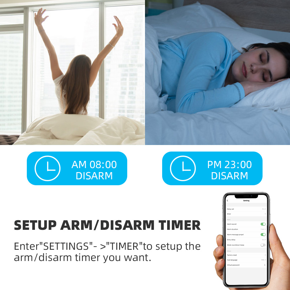 KERUI Tuya Smart WIFI Draadloz - Home Zone Security App recensie en prijs
