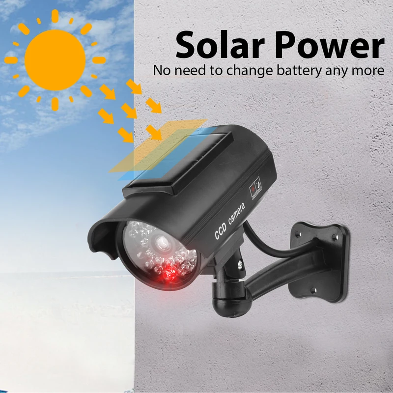 Op zonne-energie werkende nep- - Fake Camera Dummy recensie en prijs