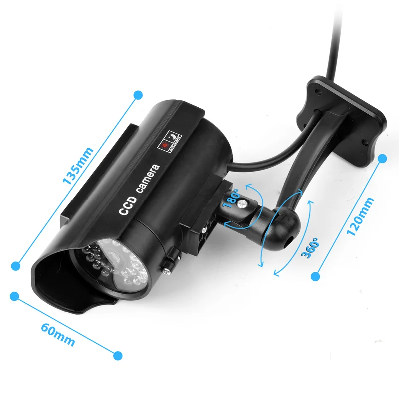 Op zonne-energie werkende nep- - Fake Camera Dummy recensie en prijs