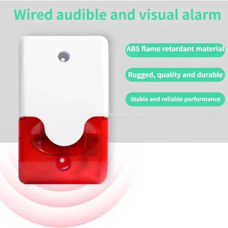 Strobe Sirene Alarm 103 dB Hoo - Alarm Siren Outdoor recensie en prijs