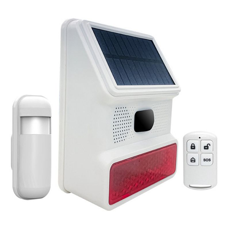 Draadloze sirene met zonne-ene - Alarm Siren Outdoor recensie en prijs