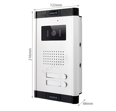 4-draads 2-familie video deurt - Home Security Kit recensie en prijs