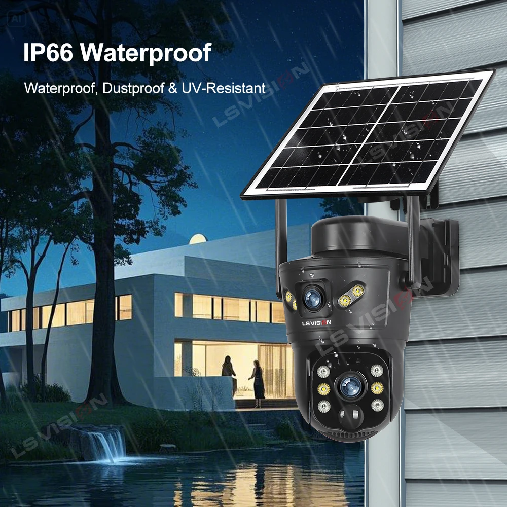 LS VISION 8MP 4G zonnecamera d - Home Security Wifi Camera recensie en prijs