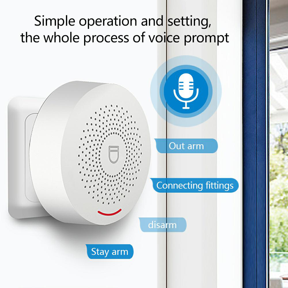 WIFI-beveiligingsalarmsysteem  - Home Zone Security App recensie en prijs
