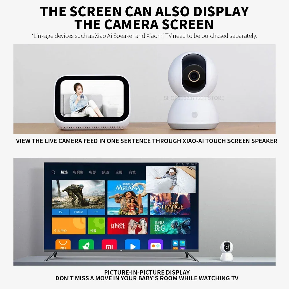 Xiaomi Smart Home 360 °   Beve - Home Security Camera Xiaomi Mi 360 recensie en prijs