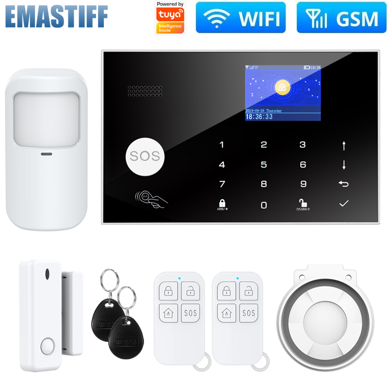 WIFI GSM Alarmsysteem Draadloo - Home Zone Security App recensie en prijs