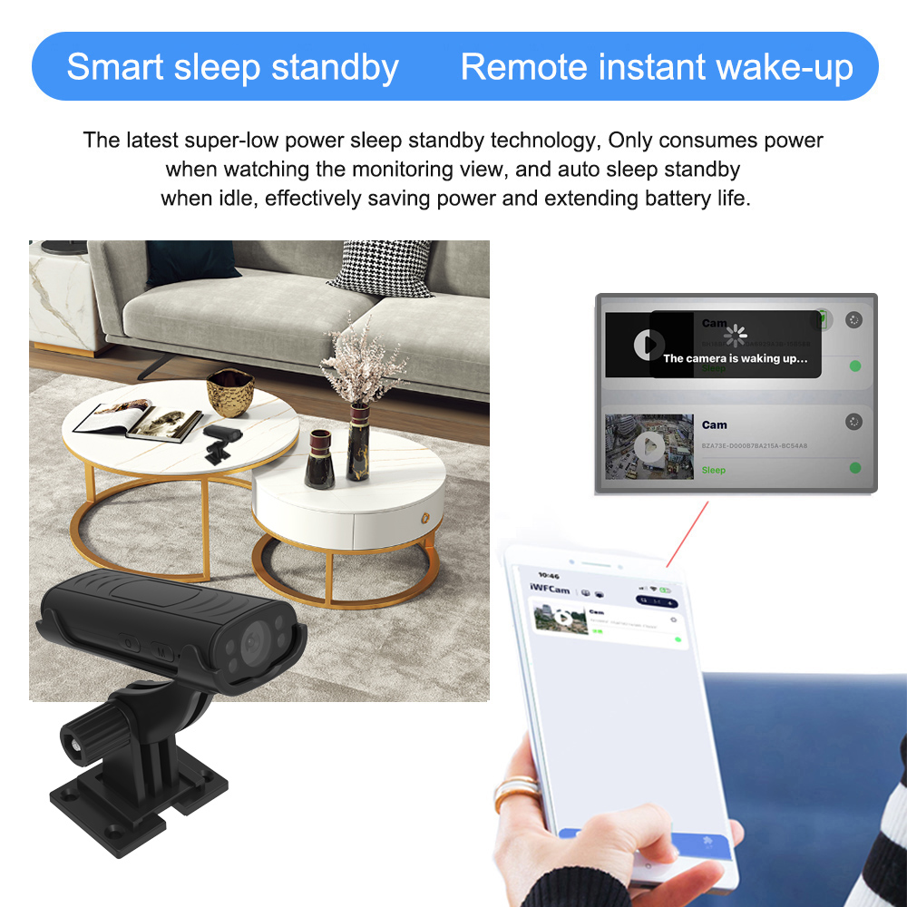 Mini draadloze WiFi-beveiligin - Home Security Blink recensie en prijs