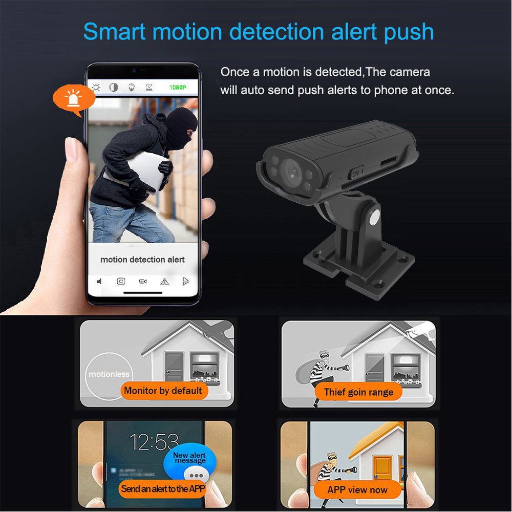 Mini draadloze WiFi-beveiligin - Home Security Blink recensie en prijs