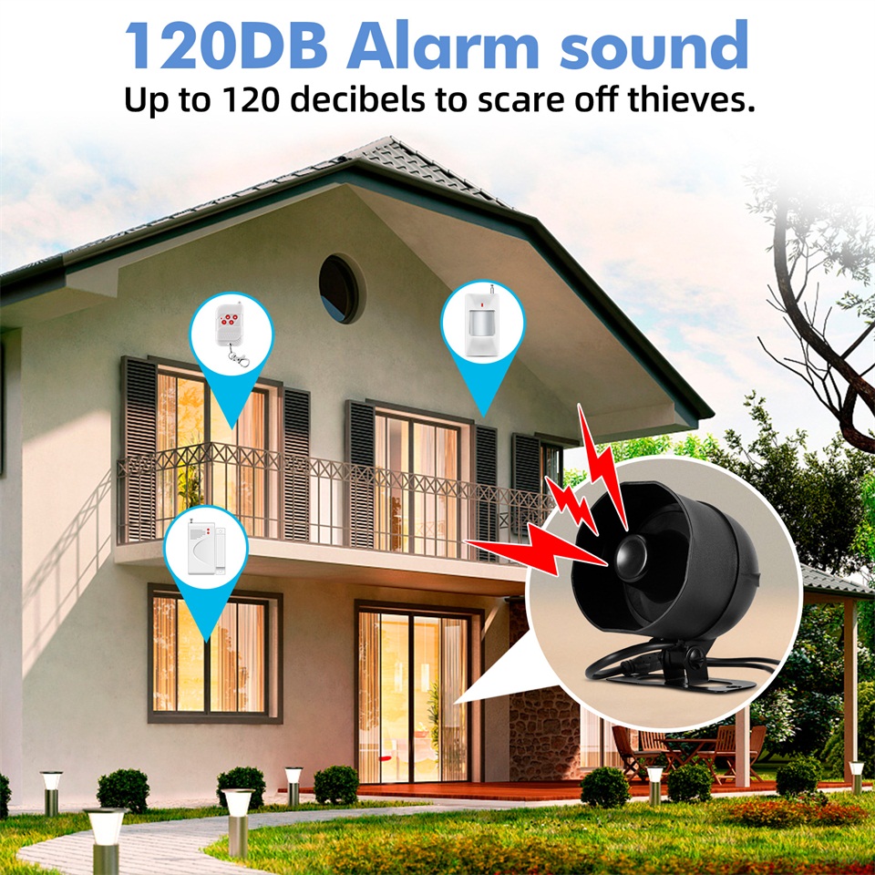 KERUI WIFI Alarmsysteem Sirene - Home Zone Security App recensie en prijs