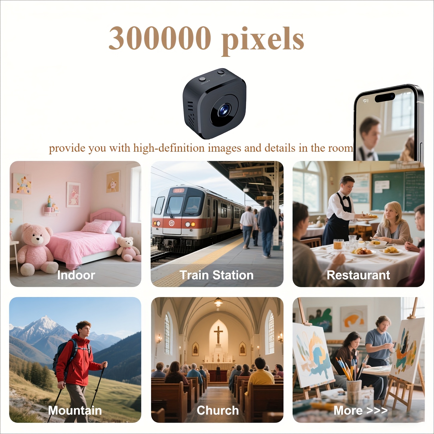 1080P HD Mini WiFi Camera Indo - Home Security Wifi Camera recensie en prijs