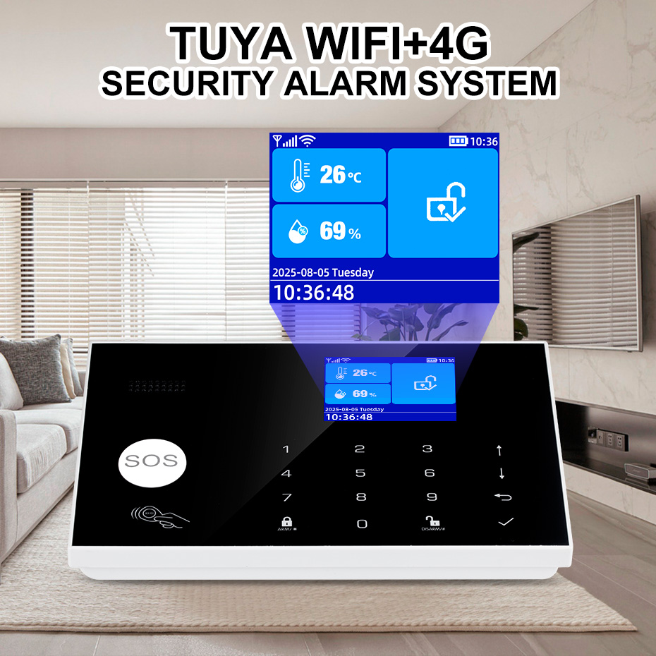 KERUI 4G Alarmsysteem met Beka - Home Zone Security App recensie en prijs