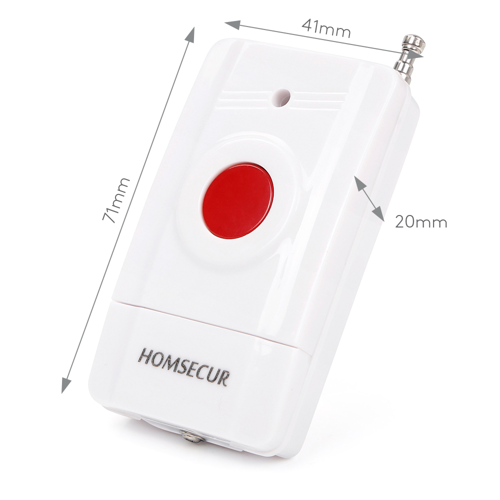 A5 Draadloze noodpaniekknop 43 - Home Security Systems Wireless recensie en prijs