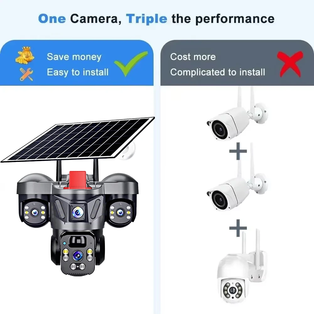 CORINA V380 Pro Outdoor PTZ 6M - Home Security Wifi Camera recensie en prijs