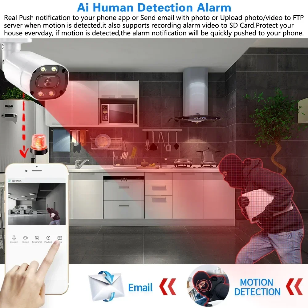 4K AHD DVR Home Security Kit 8 - Home Security Kit recensie en prijs