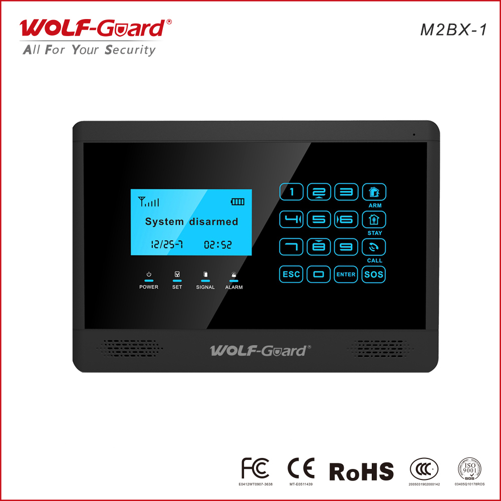 Touch-toetsenbord GSM-beveilig - Home Zone Security App recensie en prijs