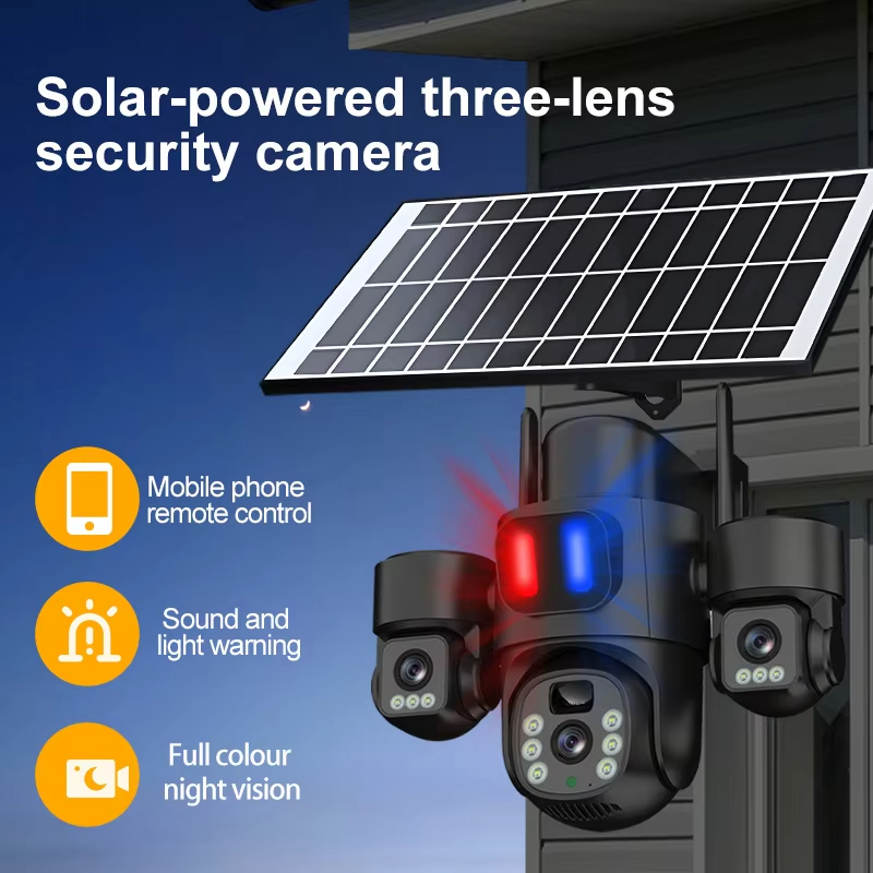 WIFI Solar PTZ-camera Buiten 1 - Home Security Wifi Camera recensie en prijs