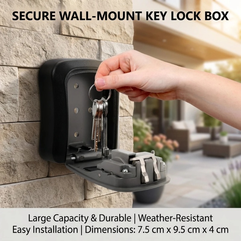 Wandmontage sleutelkluis met 4 - Home Security Kit recensie en prijs